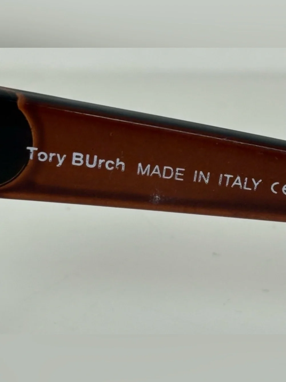 TORY BURCH Logo Brown Gradient Oversized Sunglasses